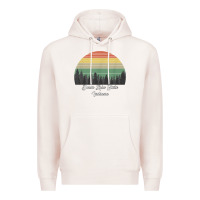 Pale Pink deam lake state Premium Hoodie - linhVisuals