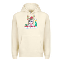 Sandshell cute unicorn christmas shirt kid girls women deer santa xmas 1 Premium Hoodie - linhVisuals