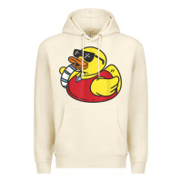 Sandshell lifeguard rubber duck t shirt Premium Hoodie - linhVisuals
