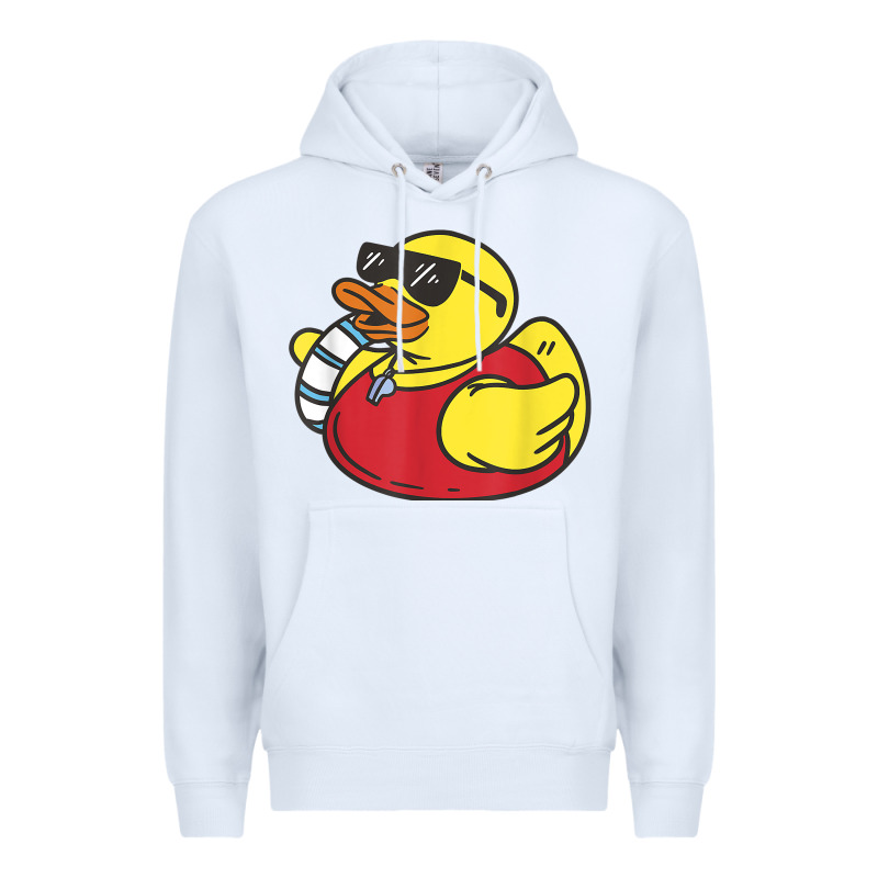 Lifeguard Rubber Duck T Shirt Premium Hoodie by linhVisuals | Teevron