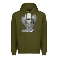 Army Green profile ernest tubb famous Premium Hoodie - linhVisuals