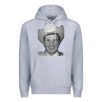 Heather Grey profile ernest tubb famous Premium Hoodie - linhVisuals