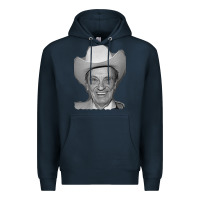 Navy profile ernest tubb famous Premium Hoodie - linhVisuals