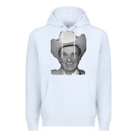 White profile ernest tubb famous Premium Hoodie - linhVisuals