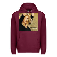 Burgundy faith hill   breathe Premium Hoodie - linhVisuals