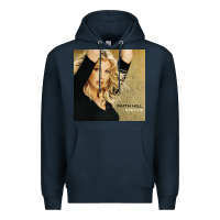 Navy faith hill   breathe Premium Hoodie - linhVisuals