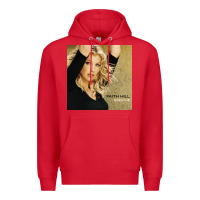 Red faith hill   breathe Premium Hoodie - linhVisuals