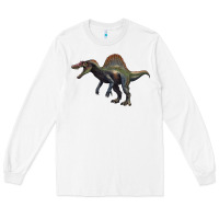 White spinosaurus Long Sleeve Tee - Artiststas