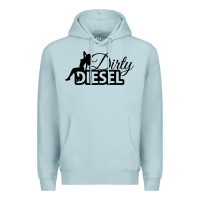 Blue Mist Dirty Diesel Sexy Premium Hoodie - linhVisuals