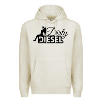 Oatmeal Heather Dirty Diesel Sexy Premium Hoodie - linhVisuals