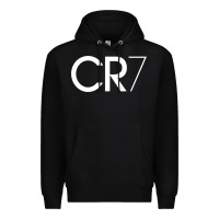 Black Cristiano CR7 Premium Hoodie - linhVisuals