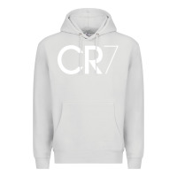 Dove Grey Cristiano CR7 Premium Hoodie - linhVisuals