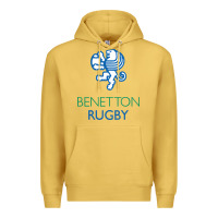 Antique Gold benetton rugby in italy Premium Hoodie - linhVisuals