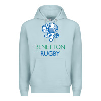 Blue Mist benetton rugby in italy Premium Hoodie - linhVisuals