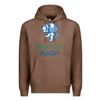 Chestnut benetton rugby in italy Premium Hoodie - linhVisuals