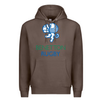 Coffee benetton rugby in italy Premium Hoodie - linhVisuals