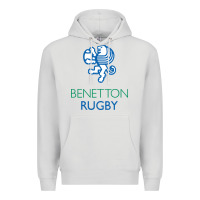 Dove Grey benetton rugby in italy Premium Hoodie - linhVisuals