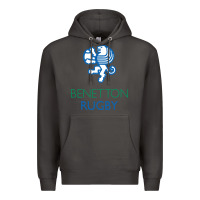 Smoke benetton rugby in italy Premium Hoodie - linhVisuals
