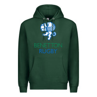 Sports Green benetton rugby in italy Premium Hoodie - linhVisuals