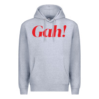 Heather Grey lisa say gah Premium Hoodie - linhVisuals