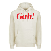 Oatmeal Heather lisa say gah Premium Hoodie - linhVisuals