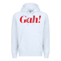 White lisa say gah Premium Hoodie - linhVisuals