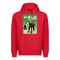 Red beat happening indie pop 68565583 Premium Hoodie - linhVisuals