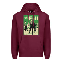 Burgundy beat happening indie pop 68565583 Premium Hoodie - linhVisuals