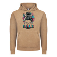 Race Life  Messy Bun Vintage Hoodie | Teevron
