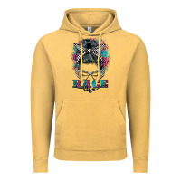 Vintage Mustard race life  messy bun Vintage Hoodie - BarkalooDesign