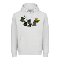 Dove Grey mouse guard Premium Hoodie - linhVisuals