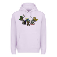 Lilac mouse guard Premium Hoodie - linhVisuals