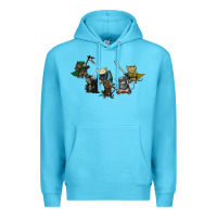 Ocean Blue mouse guard Premium Hoodie - linhVisuals