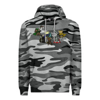 Slate Camo mouse guard Premium Hoodie - linhVisuals