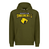 Army Green houston sabercats rugby Premium Hoodie - linhVisuals