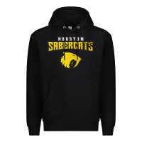 Black houston sabercats rugby Premium Hoodie - linhVisuals