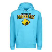 Ocean Blue houston sabercats rugby Premium Hoodie - linhVisuals