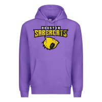 Purple houston sabercats rugby Premium Hoodie - linhVisuals