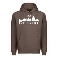 Coffee I Am Detroit Premium Hoodie - linhVisuals