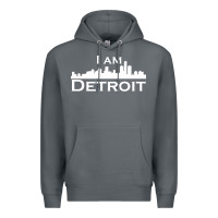 Rock I Am Detroit Premium Hoodie - linhVisuals