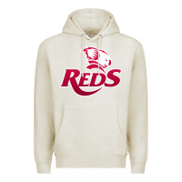 Oatmeal Heather queensland reds rugby Premium Hoodie - linhVisuals
