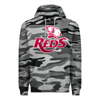Slate Camo queensland reds rugby Premium Hoodie - linhVisuals