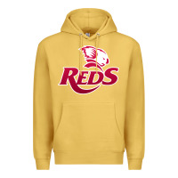 Antique Gold queensland reds rugby Premium Hoodie - linhVisuals