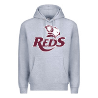 Heather Grey reds rugby australia Premium Hoodie - linhVisuals