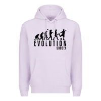 Lilac soccer evolution Premium Hoodie - linhVisuals