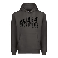 Smoke soccer evolution Premium Hoodie - linhVisuals