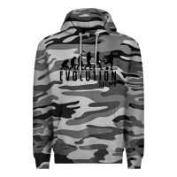 Slate Camo soccer evolution Premium Hoodie - linhVisuals