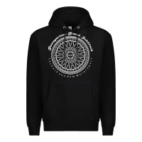 Black BBS Wheel Premium Hoodie - linhVisuals