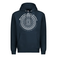 Navy BBS Wheel Premium Hoodie - linhVisuals