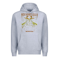 Heather Grey Ice Nine Kills Premium Hoodie - linhVisuals